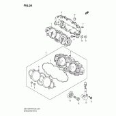 Схема узла: Спидометр для Suzuki GSX1300 Hayabusa