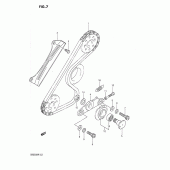 Схема вузла: Balancer chain для Suzuki DR650 DR650R