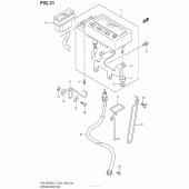 Схема вузла: Speedometer (Dr-Z400Sl4 E33) для Suzuki DR-Z400 DR-Z400S
