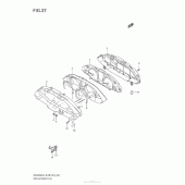 Схема вузла: Speedometer (An400A L2 E33) для Suzuki AN400 Burgman (EU analogue of SkyWave)