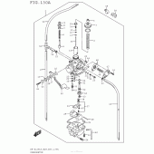Схема узла: Карбюратор для Suzuki DR-Z125 DR-Z125