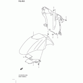 Схема узла: Переднее крыло (Model l0) для Suzuki UX125 Sixteen