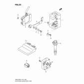 Схема вузла: Електроустаткування (Gsx-r750l1 e24) для Suzuki GSX-R750