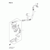 Схема узла: Топливный насос для Suzuki UH200 Burgman