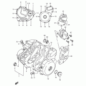 Схема узла: Крышки картера для Suzuki DR650 DR650SE