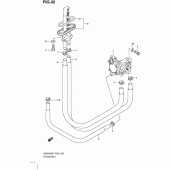 Схема вузла: Паливний кран Suzuki GS500