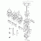 Схема вузла: Карбюратор (Model t/v/w) для Suzuki RF900