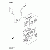 Схема узла: Топливный насос для Suzuki AN650 Burgman (EU analogue of SkyWave)