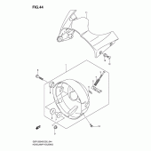 Схема вузла: Кожух фари (Gsf1200/a) для Suzuki GSF1200 Bandit