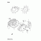 Схема узла: Крышки картера для Suzuki SV650
