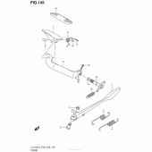 Схема узла: Stand (Vl1500Bl4 E33) для Suzuki VL1500 Boulevard C90