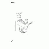Схема вузла: Pilot lamp для Suzuki TS185