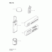Схема вузла: Опція для Suzuki GSF1250 Bandit