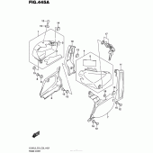 Схема вузла: Бічні панелі (Vl800L6 E03) для Suzuki VL800 Boulevard C50T