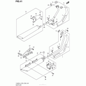 Схема вузла: Вихлопна система (Vl800Cl4 E28) для Suzuki VL800 Boulevard C50
