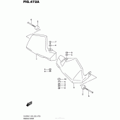 Схема вузла: Захист рук (Опція) для Suzuki DL650 V-Strom