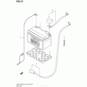 Схема вузла: Акумулятори (Gsx-R1000L4 E28) для Suzuki GSX-R1000