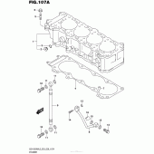 Схема узла: Цилиндр для Suzuki GSX1300 Hayabusa