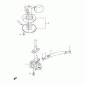 Схема узла: Топливный кран для Suzuki XF650 Freewind