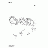 Схема узла: Спидометр для Suzuki GSR750