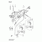 Схема вузла: Електропроводка Suzuki LS650 Boulevard S40