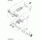 Схема узла: Задний фонарь (Стоп-сигнал) для Suzuki DL650 V-Strom