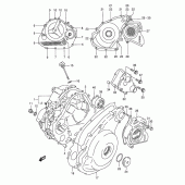 Схема узла: Крышки картера для Suzuki DR800