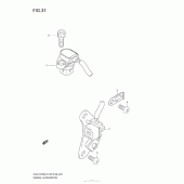 Схема узла: Импульсный датчик для Suzuki GSX-R750