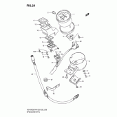 Схема вузла: Спідометр для Suzuki VS1400 Boulevard S83