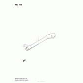 Схема узла: Prop Stand (Optional) для Suzuki AN650 Burgman (EU analogue of SkyWave)