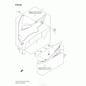 Схема узла: Нижний обтекатель для Suzuki GSX-R750