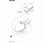 Схема вузла: Seat (Vl800Tl7 E03) для Suzuki VL800 Boulevard C50