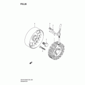 Схема вузла: Генератор для Suzuki GSX-R1000