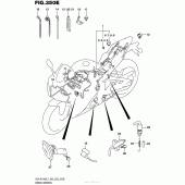 Схема вузла: Wiring Harness (Gsx-R1000Al7 E28) для Suzuki GSX-R1000