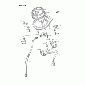 Схема вузла: Спідометр (Model r) для Suzuki LS650 Savage
