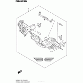 Схема узла: Защита рук  (Опция) для Suzuki DL650 V-Strom