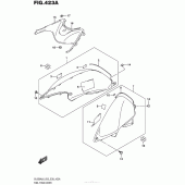 Схема вузла: Накладка паливного бака Suzuki DL650 V-Strom