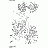 Схема вузла: Картер двигуна для Suzuki DL1000 V-Strom