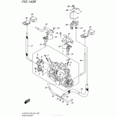 Схема вузла: Throttle Body (Vl1500Tl5 E33) для Suzuki VL1500 Boulevard C90T