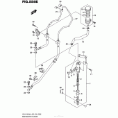 Схема узла: Задний тормозной цилиндр (Gsx-R1000Al6 E33) для Suzuki GSX-R1000