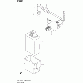 Схема узла: Электрооборудование для Suzuki DR-Z125 DR-Z125L