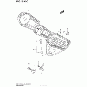 Схема вузла: Speedometer (Gsx-R1000L5 E33) для Suzuki GSX-R1000