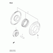 Схема узла: Привод стартера для Suzuki DL650 V-Strom
