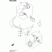 Схема вузла: Поворотники для Suzuki VZ800 Boulevard M50
