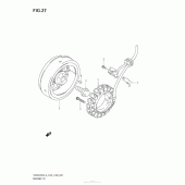 Схема узла: Статор & Ротор для Suzuki DR650 DR650SE