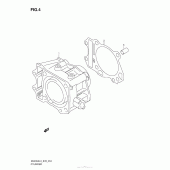 Схема узла: Цилиндр для Suzuki AN400 Burgman (EU analogue of SkyWave)