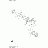 Схема вузла: Балансувальний вал для Suzuki DR650 DR650SE