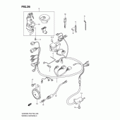 Схема узла: Электропроводка для Suzuki GZ250 Marauder