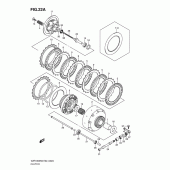 Схема вузла: Зчеплення (Model l0) для Suzuki VZR1800 Intruder M1800R/Boulevard M109R
