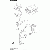 Схема вузла: Електроустаткування для Suzuki DR-Z400 DR-Z400S